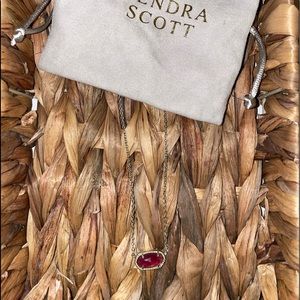 Pink gem Kendra Scott necklace!